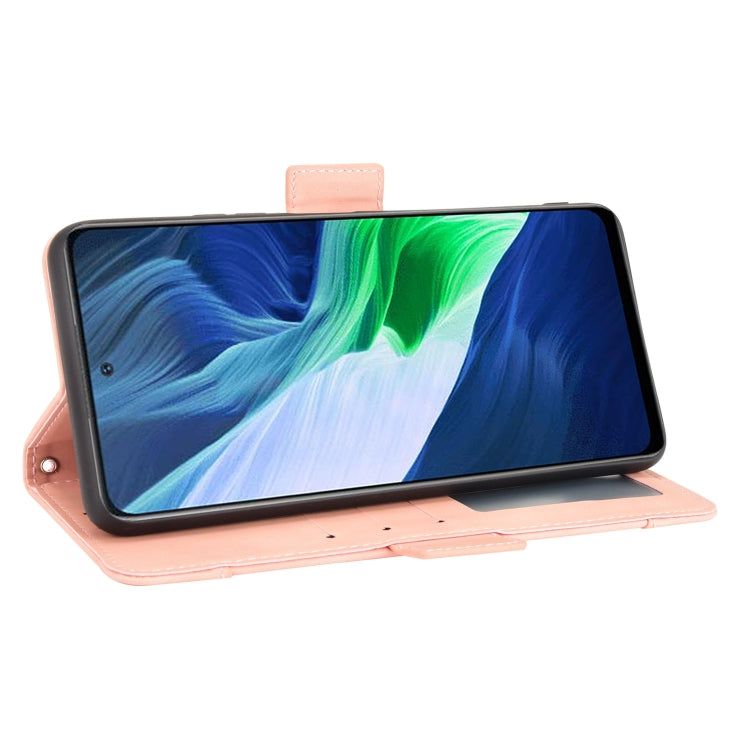 For Infinix Note 10 Pro/Note 10 Pro NFC Skin Feel Calf Pattern Horizontal Flip Leather Case with Holder & Card Slots & Photo Frame