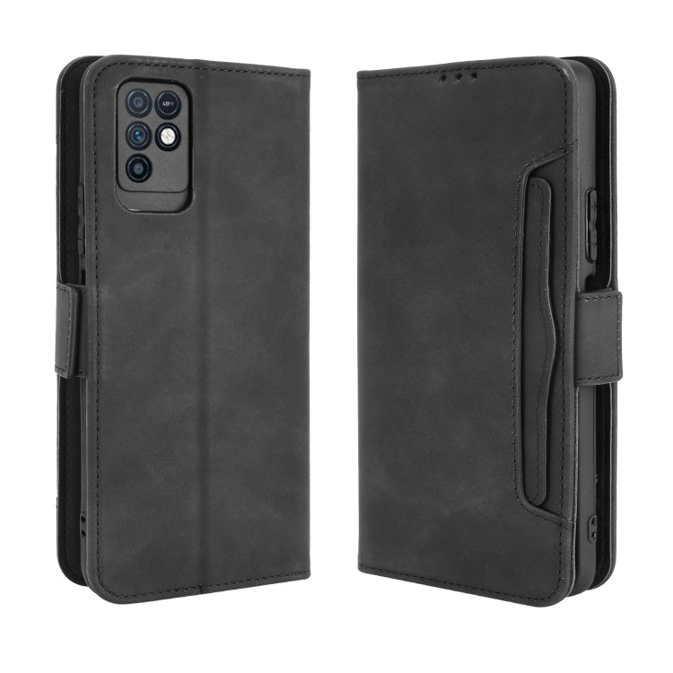 For Infinix Note 10 Skin Feel Calf Pattern Horizontal Flip Leather Case with Holder & Card Slots & Photo Frame