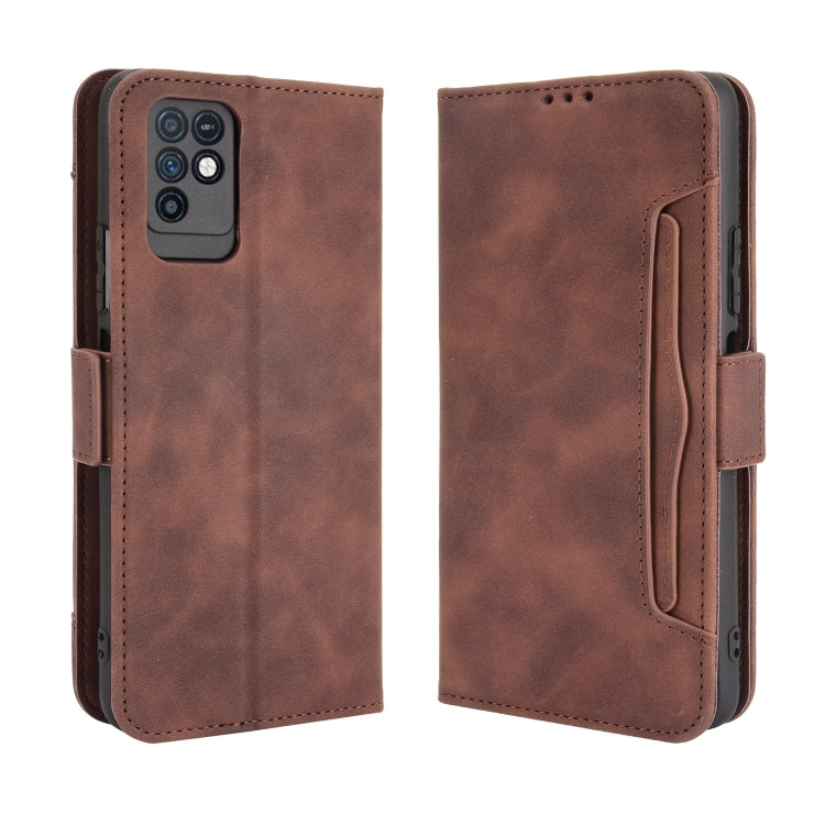 For Infinix Note 10 Skin Feel Calf Pattern Horizontal Flip Leather Case with Holder & Card Slots & Photo Frame