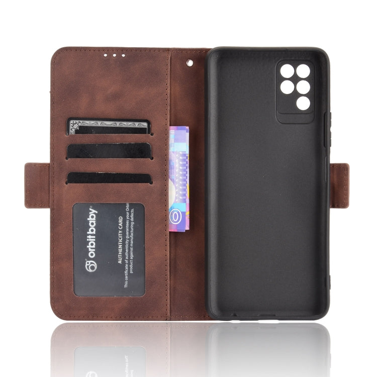 For Infinix Note 10 Skin Feel Calf Pattern Horizontal Flip Leather Case with Holder & Card Slots & Photo Frame