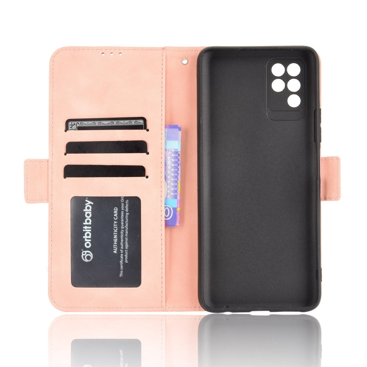For Infinix Note 10 Skin Feel Calf Pattern Horizontal Flip Leather Case with Holder & Card Slots & Photo Frame
