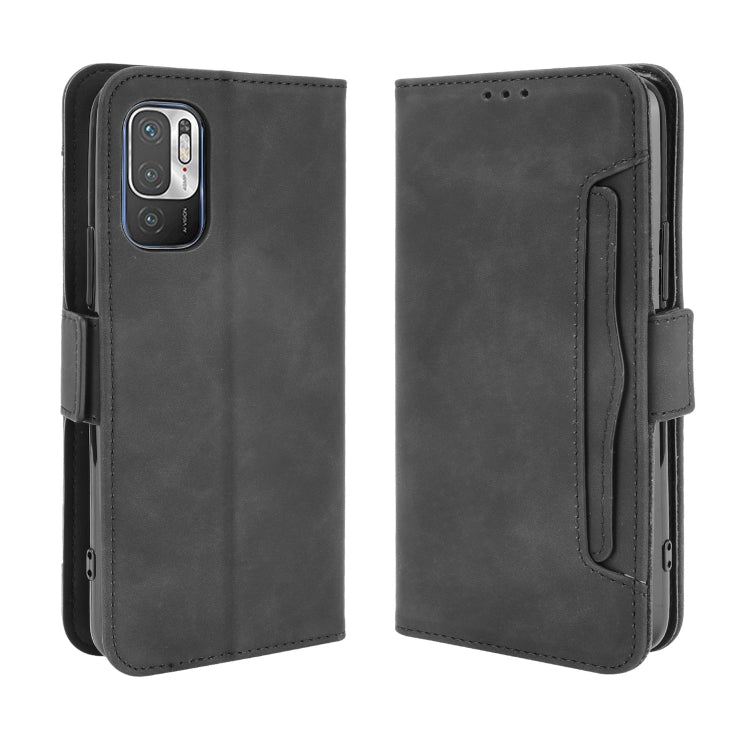 For Xiaomi Redmi Note 10 JP Version Skin Feel Calf Pattern Horizontal Flip Leather Case with Holder & Card Slots & Photo Frame