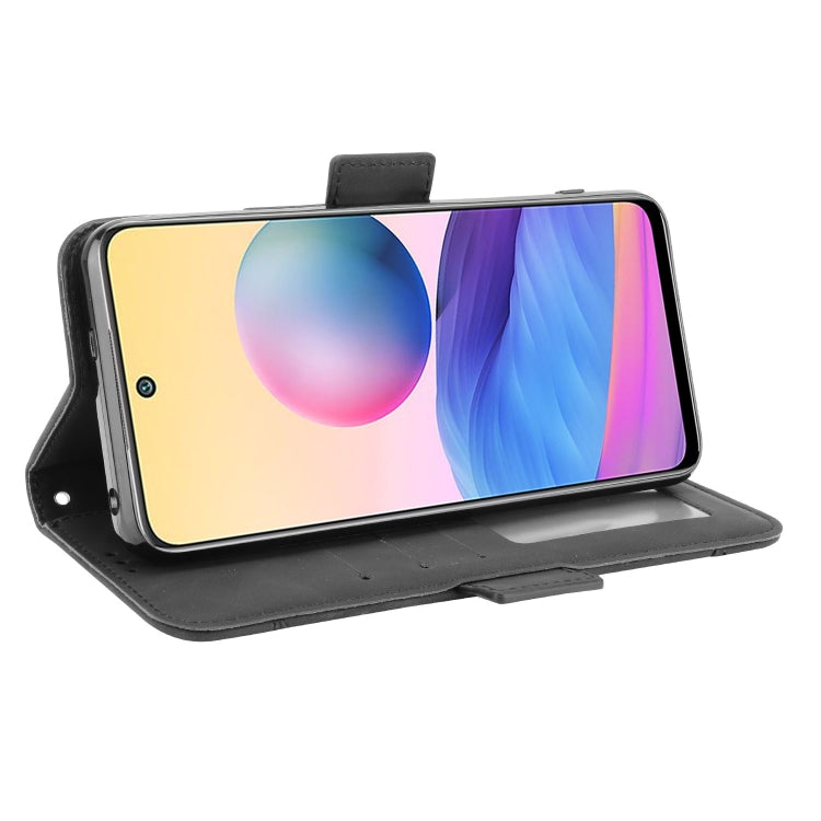 For Xiaomi Redmi Note 10 JP Version Skin Feel Calf Pattern Horizontal Flip Leather Case with Holder & Card Slots & Photo Frame