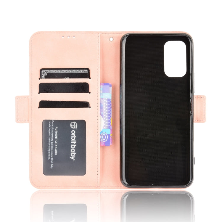 For Xiaomi Redmi Note 10 JP Version Skin Feel Calf Pattern Horizontal Flip Leather Case with Holder & Card Slots & Photo Frame