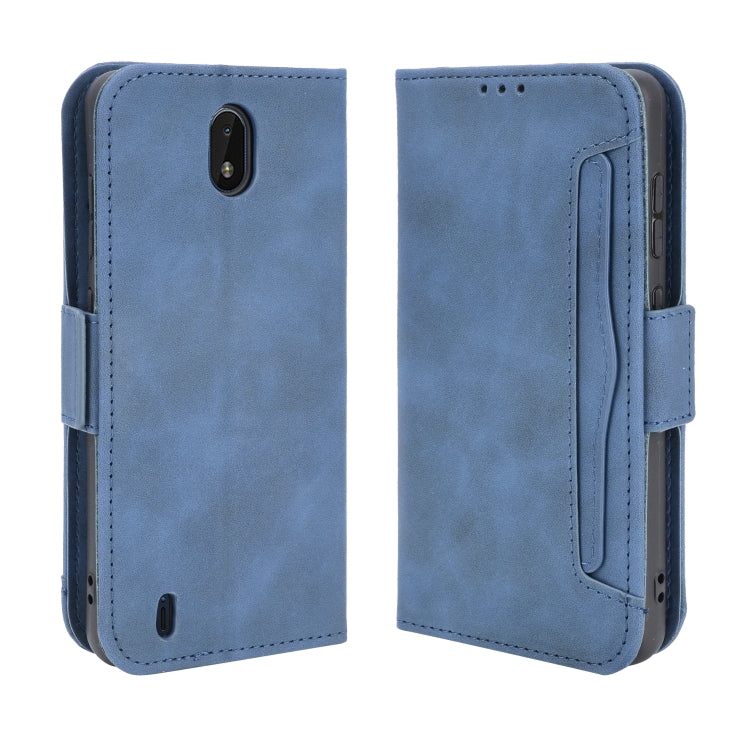 For Nokia C01 Plus Skin Feel Calf Pattern Horizontal Flip Leather Case with Holder & Card Slots & Photo Frame