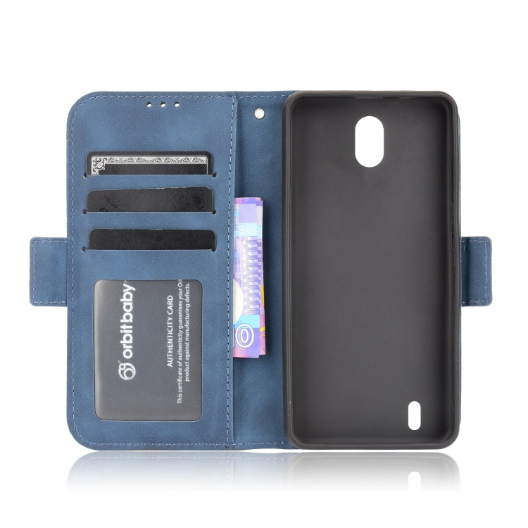 For Nokia C01 Plus Skin Feel Calf Pattern Horizontal Flip Leather Case with Holder & Card Slots & Photo Frame