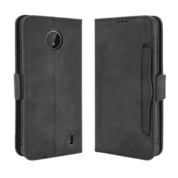 For Nokia C10/C20 Skin Feel Calf Pattern Horizontal Flip Leather Case with Holder & Card Slots & Photo Frame