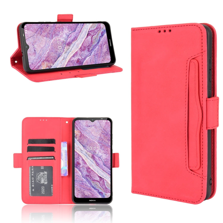 For Nokia C10/C20 Skin Feel Calf Pattern Horizontal Flip Leather Case with Holder & Card Slots & Photo Frame