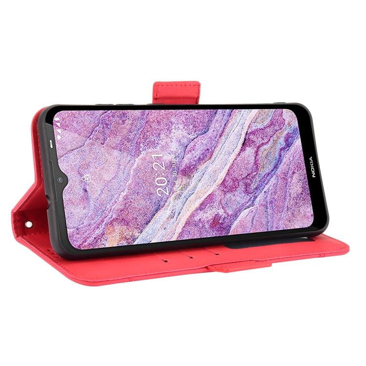 For Nokia C10/C20 Skin Feel Calf Pattern Horizontal Flip Leather Case with Holder & Card Slots & Photo Frame