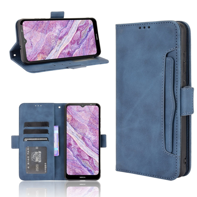 For Nokia C10/C20 Skin Feel Calf Pattern Horizontal Flip Leather Case with Holder & Card Slots & Photo Frame