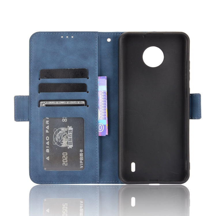 For Nokia C10/C20 Skin Feel Calf Pattern Horizontal Flip Leather Case with Holder & Card Slots & Photo Frame