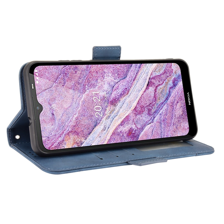 For Nokia C10/C20 Skin Feel Calf Pattern Horizontal Flip Leather Case with Holder & Card Slots & Photo Frame