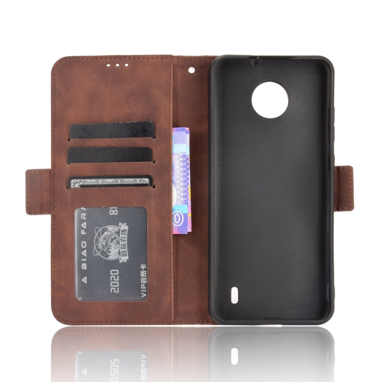 For Nokia C10/C20 Skin Feel Calf Pattern Horizontal Flip Leather Case with Holder & Card Slots & Photo Frame