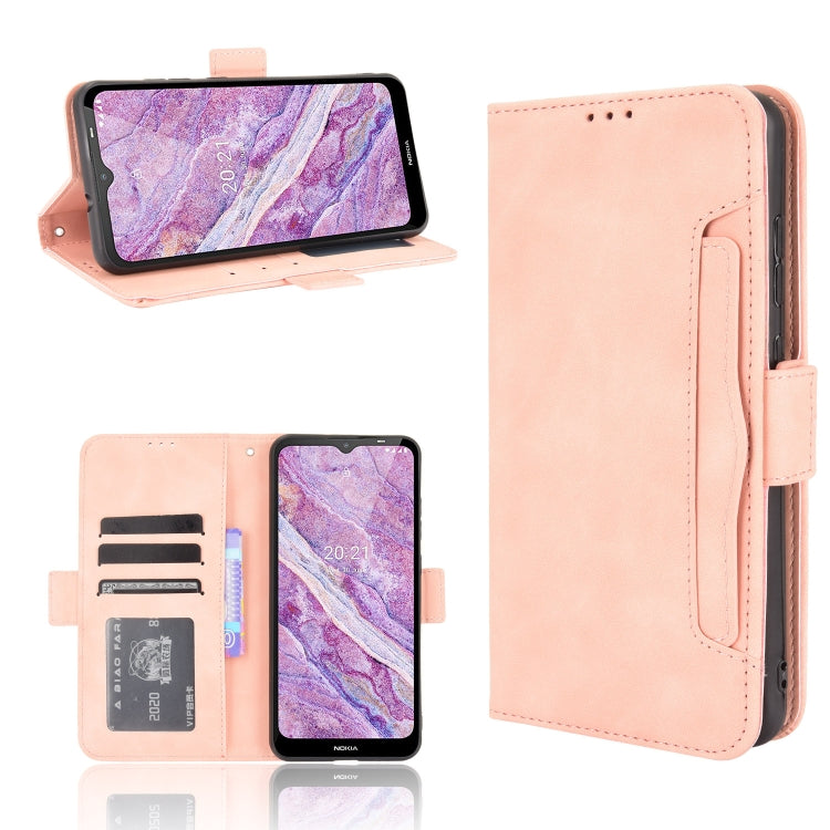 For Nokia C10/C20 Skin Feel Calf Pattern Horizontal Flip Leather Case with Holder & Card Slots & Photo Frame