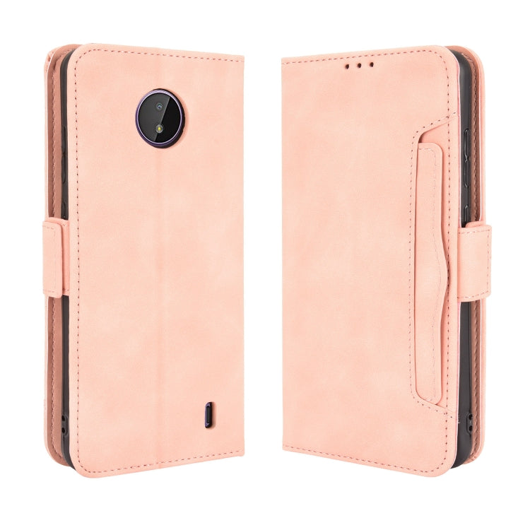 For Nokia C10/C20 Skin Feel Calf Pattern Horizontal Flip Leather Case with Holder & Card Slots & Photo Frame