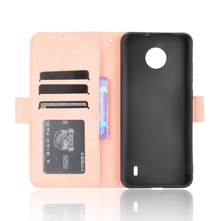For Nokia C10/C20 Skin Feel Calf Pattern Horizontal Flip Leather Case with Holder & Card Slots & Photo Frame