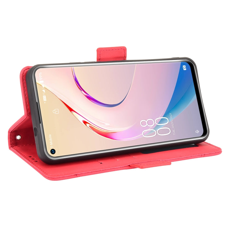 For Oukitel C21 Pro Skin Feel Calf Pattern Horizontal Flip Leather Case with Holder & Card Slots & Photo Frame