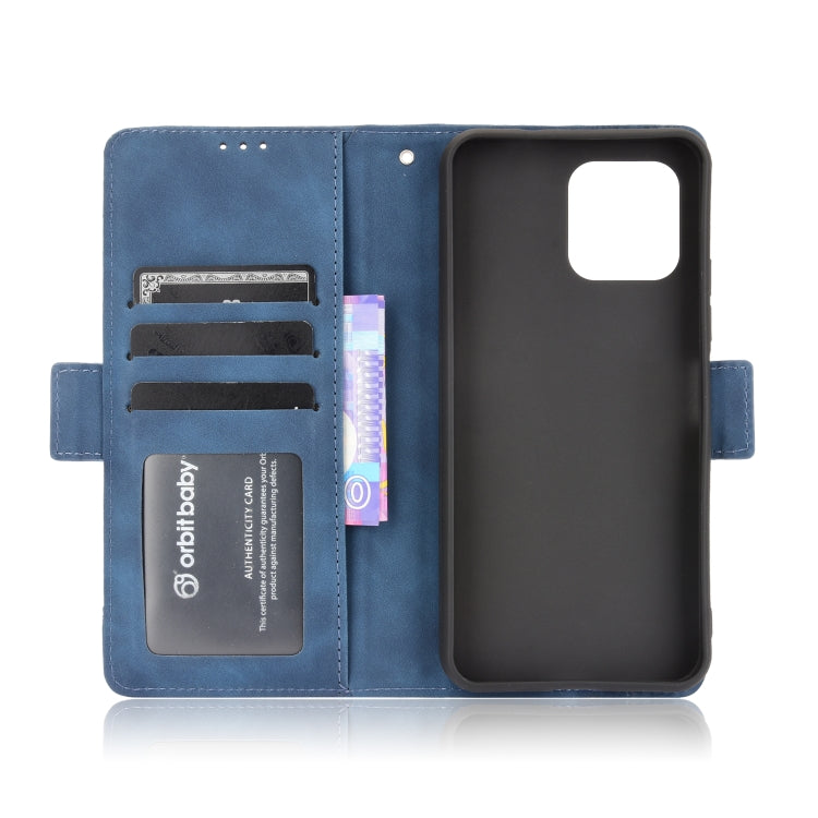 For Oukitel C21 Pro Skin Feel Calf Pattern Horizontal Flip Leather Case with Holder & Card Slots & Photo Frame