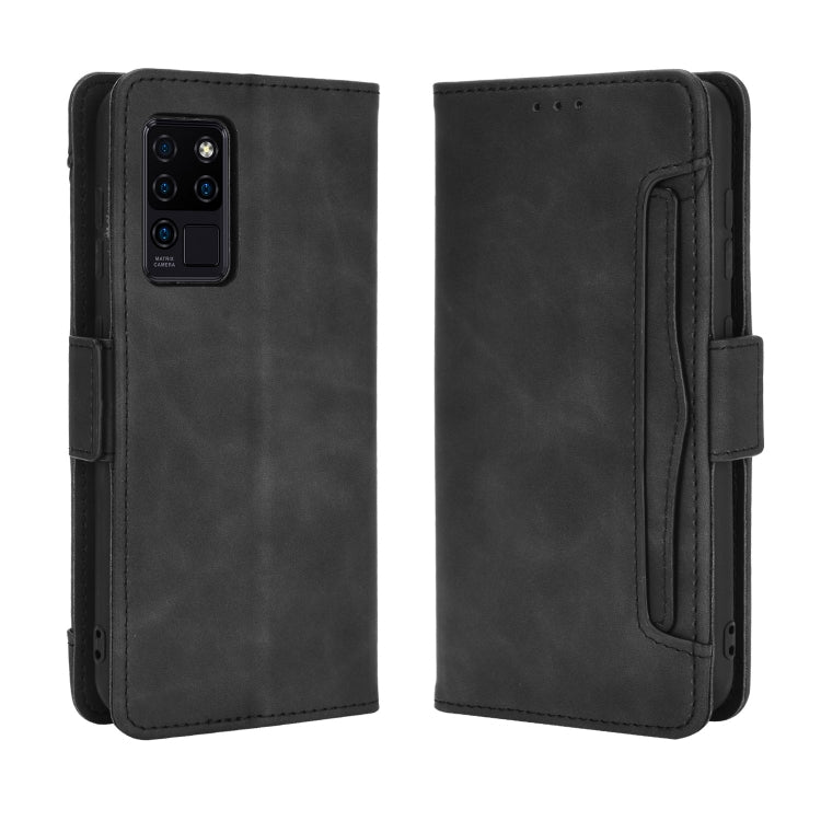 For Oukitel C21/C21 Pro Skin Feel Calf Pattern Horizontal Flip Leather Case with Holder & Card Slots & Photo Frame