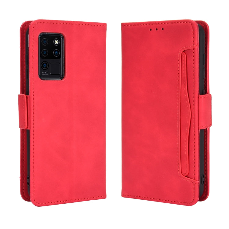 For Oukitel C21/C21 Pro Skin Feel Calf Pattern Horizontal Flip Leather Case with Holder & Card Slots & Photo Frame