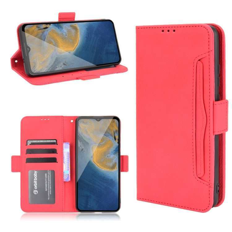 For ZTE Blade A51 Skin Feel Calf Pattern Horizontal Flip Leather Case with Holder & Card Slots & Photo Frame