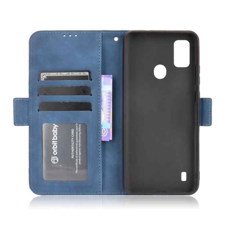 For ZTE Blade A51 Skin Feel Calf Pattern Horizontal Flip Leather Case with Holder & Card Slots & Photo Frame