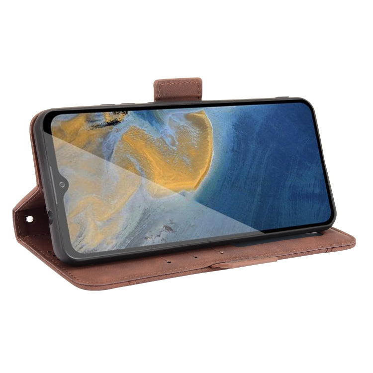 For ZTE Blade A51 Skin Feel Calf Pattern Horizontal Flip Leather Case with Holder & Card Slots & Photo Frame