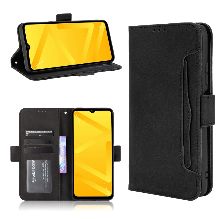 For ZTE Blade A71 Skin Feel Calf Pattern Horizontal Flip Leather Case with Holder & Card Slots & Photo Frame
