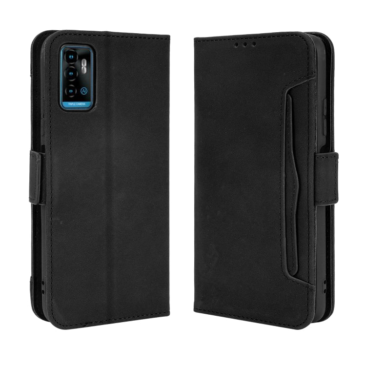 For ZTE Blade A71 Skin Feel Calf Pattern Horizontal Flip Leather Case with Holder & Card Slots & Photo Frame