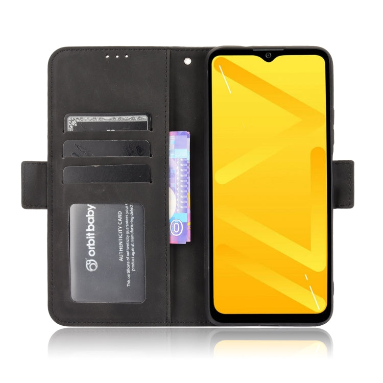 For ZTE Blade A71 Skin Feel Calf Pattern Horizontal Flip Leather Case with Holder & Card Slots & Photo Frame