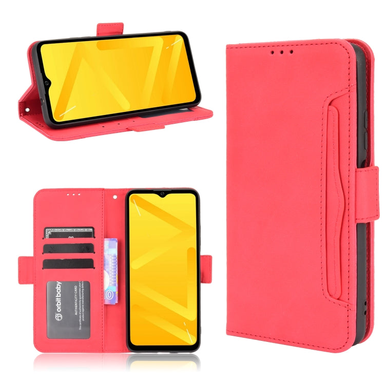 For ZTE Blade A71 Skin Feel Calf Pattern Horizontal Flip Leather Case with Holder & Card Slots & Photo Frame