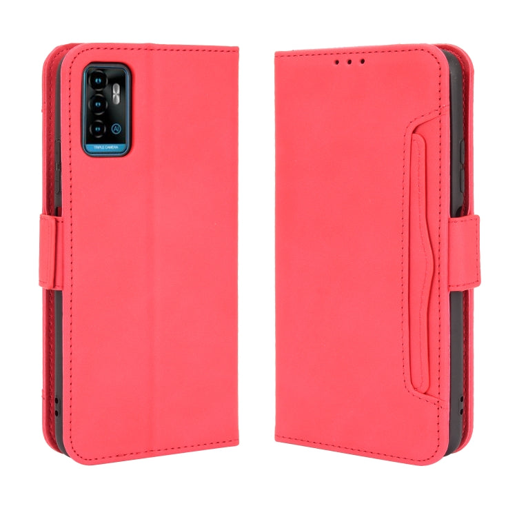 For ZTE Blade A71 Skin Feel Calf Pattern Horizontal Flip Leather Case with Holder & Card Slots & Photo Frame
