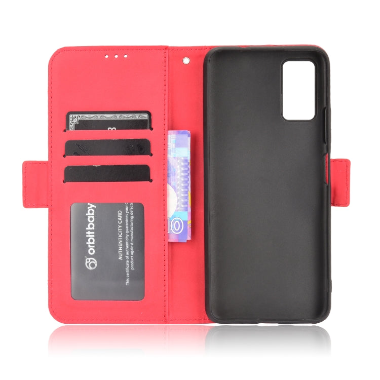 For ZTE Blade A71 Skin Feel Calf Pattern Horizontal Flip Leather Case with Holder & Card Slots & Photo Frame
