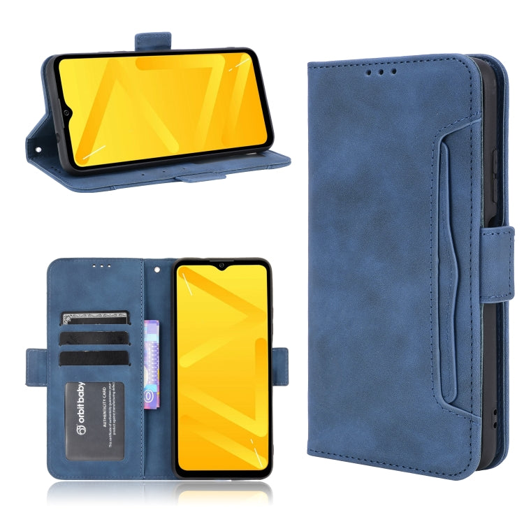 For ZTE Blade A71 Skin Feel Calf Pattern Horizontal Flip Leather Case with Holder & Card Slots & Photo Frame