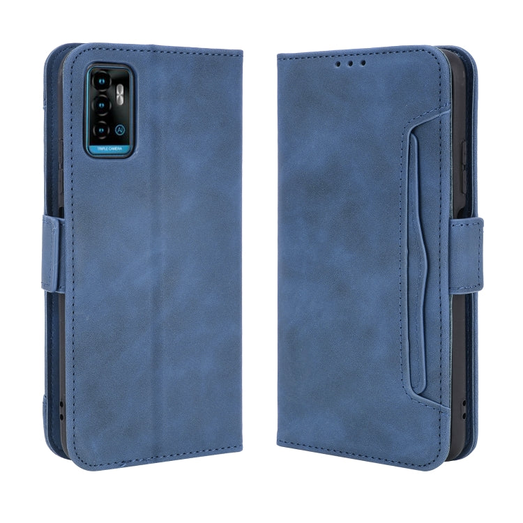 For ZTE Blade A71 Skin Feel Calf Pattern Horizontal Flip Leather Case with Holder & Card Slots & Photo Frame