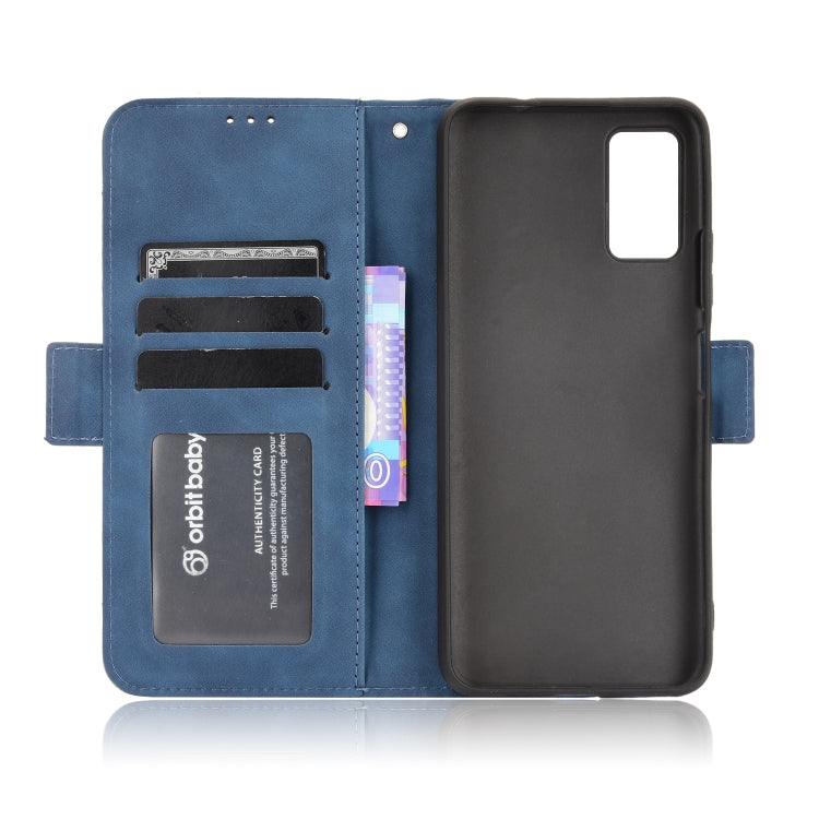 For ZTE Blade A71 Skin Feel Calf Pattern Horizontal Flip Leather Case with Holder & Card Slots & Photo Frame