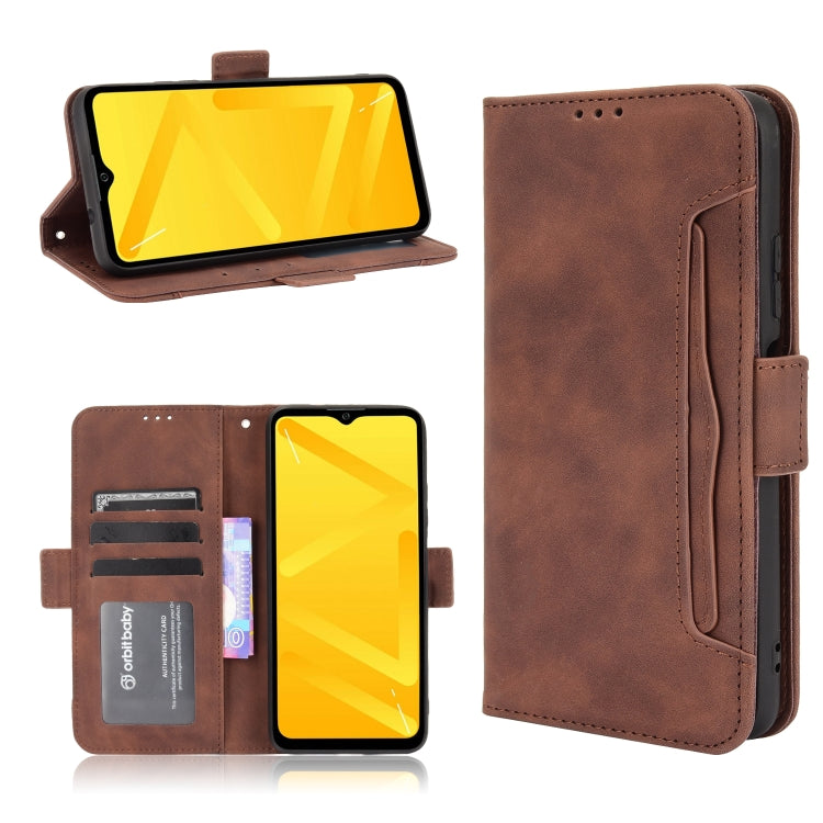 For ZTE Blade A71 Skin Feel Calf Pattern Horizontal Flip Leather Case with Holder & Card Slots & Photo Frame
