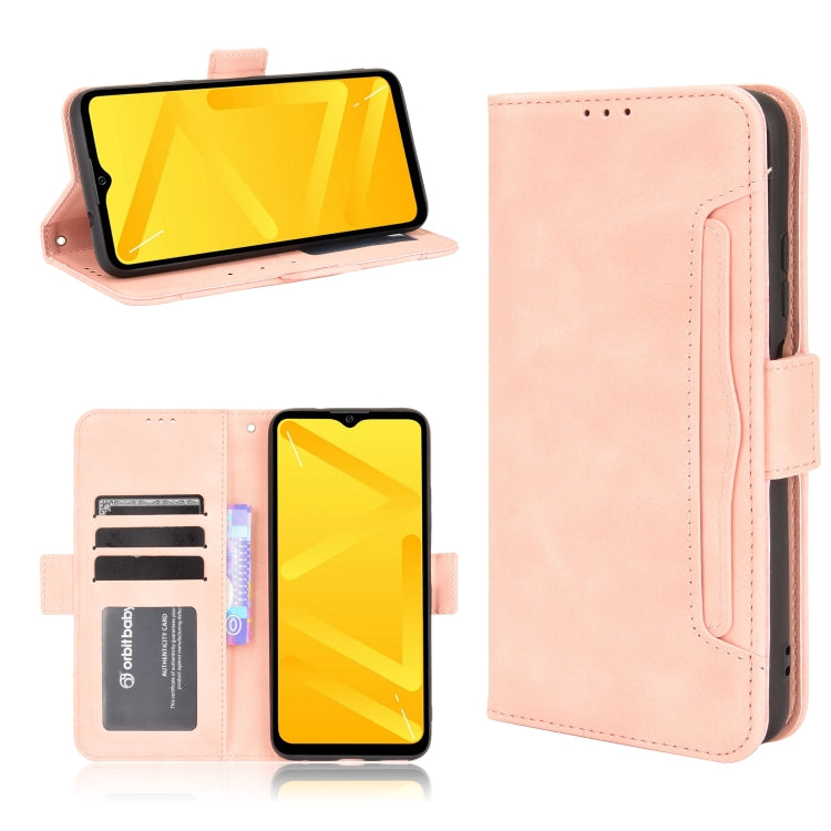 For ZTE Blade A71 Skin Feel Calf Pattern Horizontal Flip Leather Case with Holder & Card Slots & Photo Frame