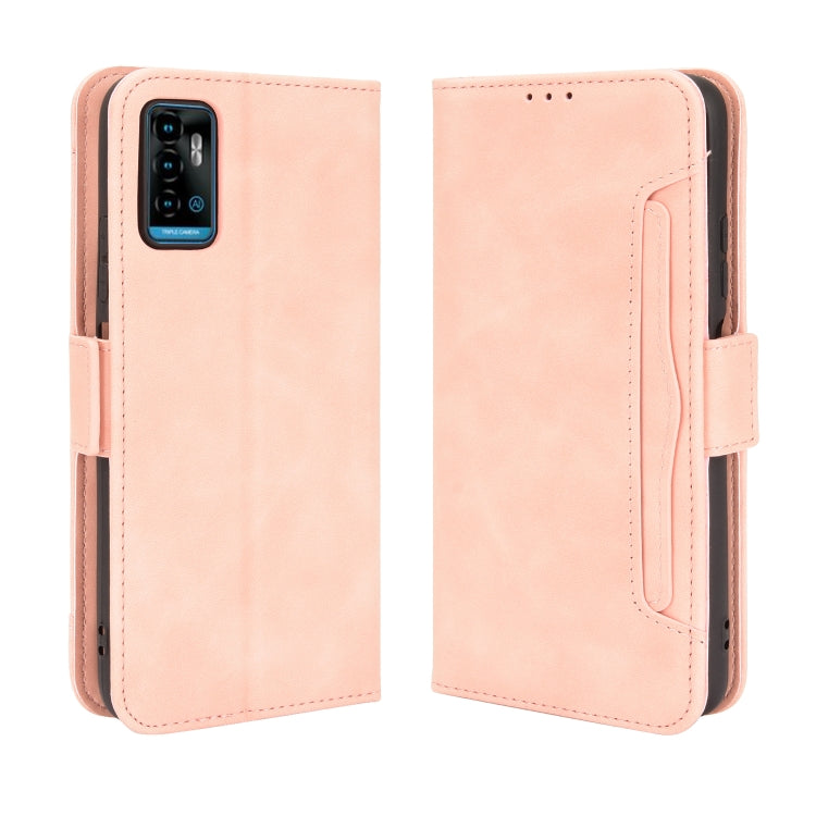 For ZTE Blade A71 Skin Feel Calf Pattern Horizontal Flip Leather Case with Holder & Card Slots & Photo Frame