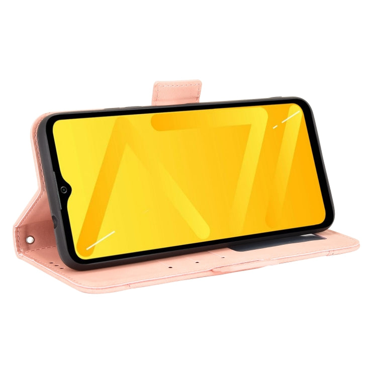For ZTE Blade A71 Skin Feel Calf Pattern Horizontal Flip Leather Case with Holder & Card Slots & Photo Frame