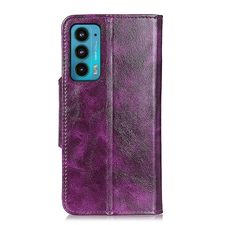 For Motorola Edge 20 Crazy Horse Texture Horizontal Flip Leather Case with Holder & 6-Card Slots & Wallet