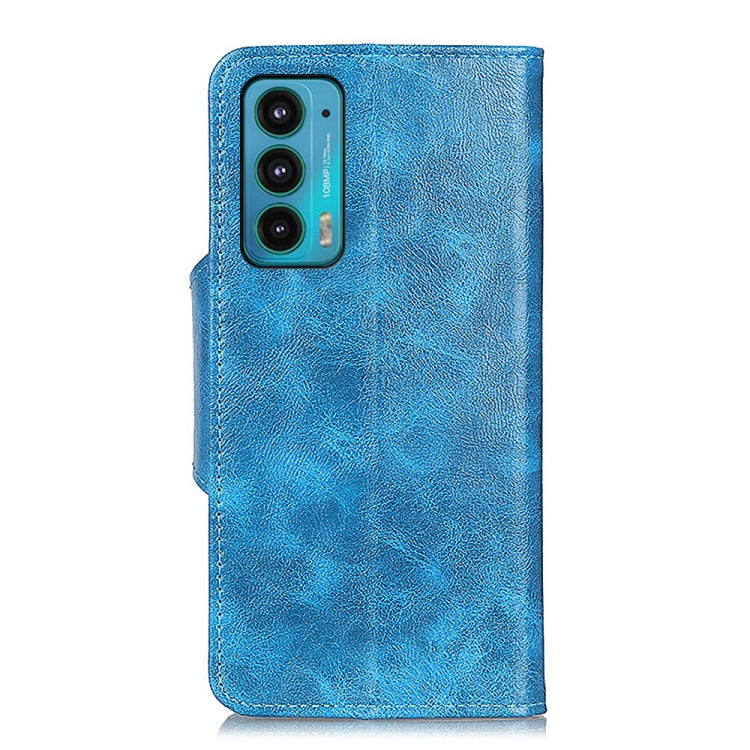 For Motorola Edge 20 Crazy Horse Texture Horizontal Flip Leather Case with Holder & 6-Card Slots & Wallet