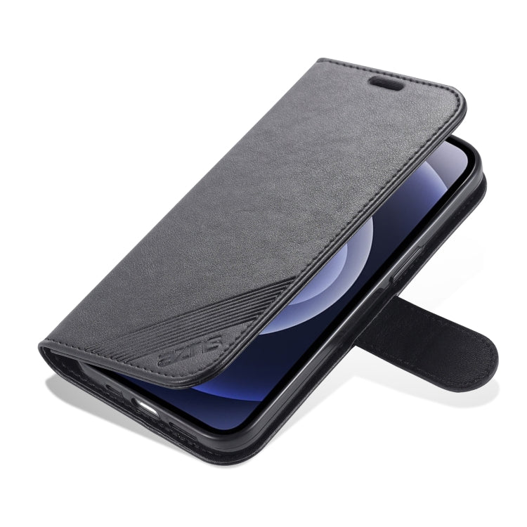 For iPhone 13 AZNS Sheepskin Texture Horizontal Flip Leather Case with Holder & Card Slots & Wallet