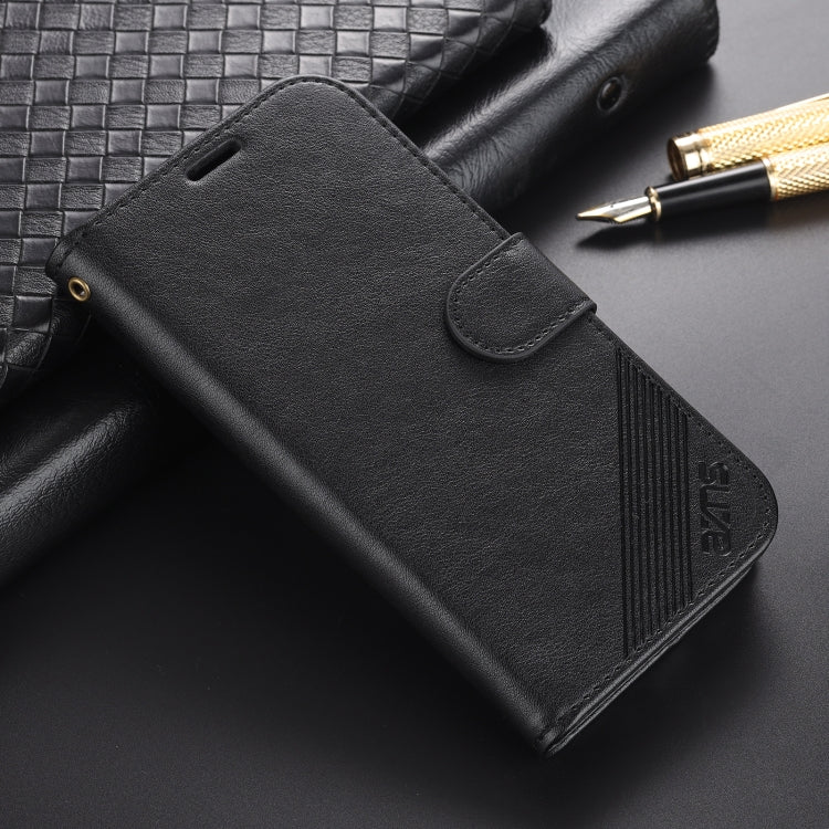 For iPhone 13 AZNS Sheepskin Texture Horizontal Flip Leather Case with Holder & Card Slots & Wallet