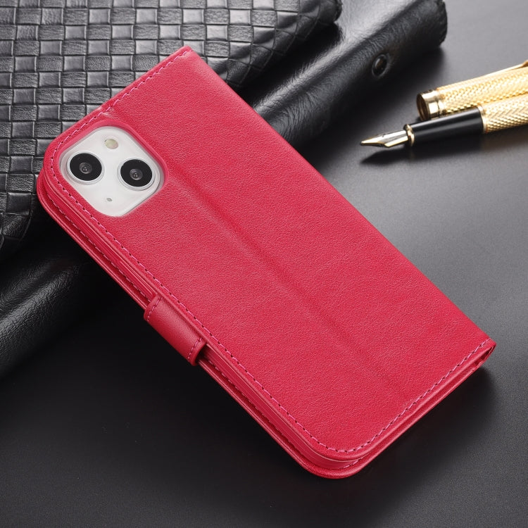For iPhone 13 mini AZNS Sheepskin Texture Horizontal Flip Leather Case with Holder & Card Slots & Wallet