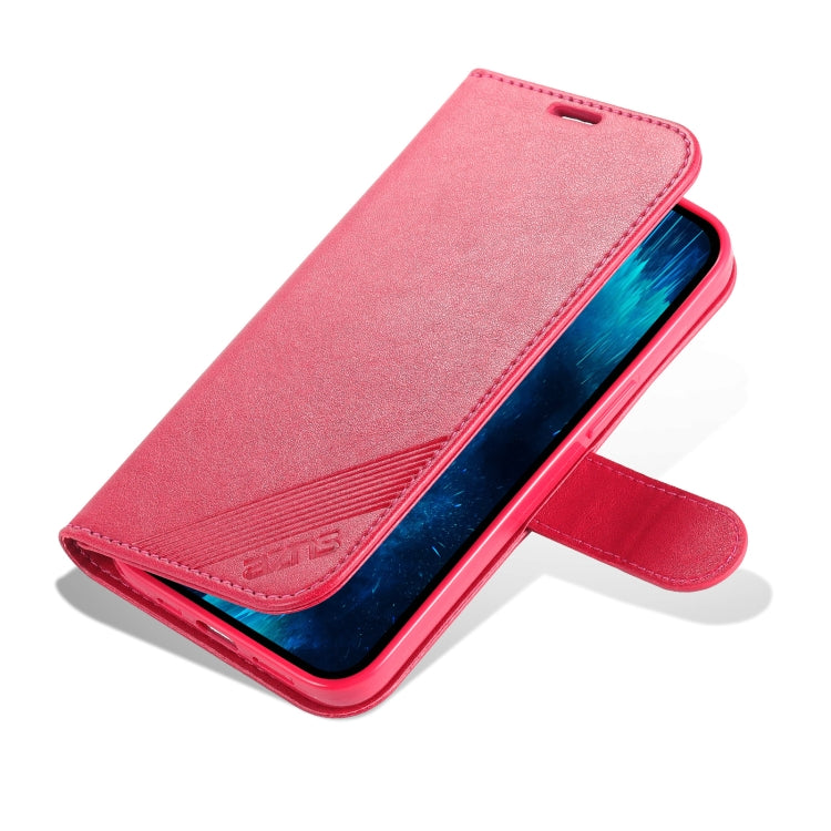 For iPhone 13 Pro AZNS Sheepskin Texture Horizontal Flip Leather Case with Holder & Card Slots & Wallet