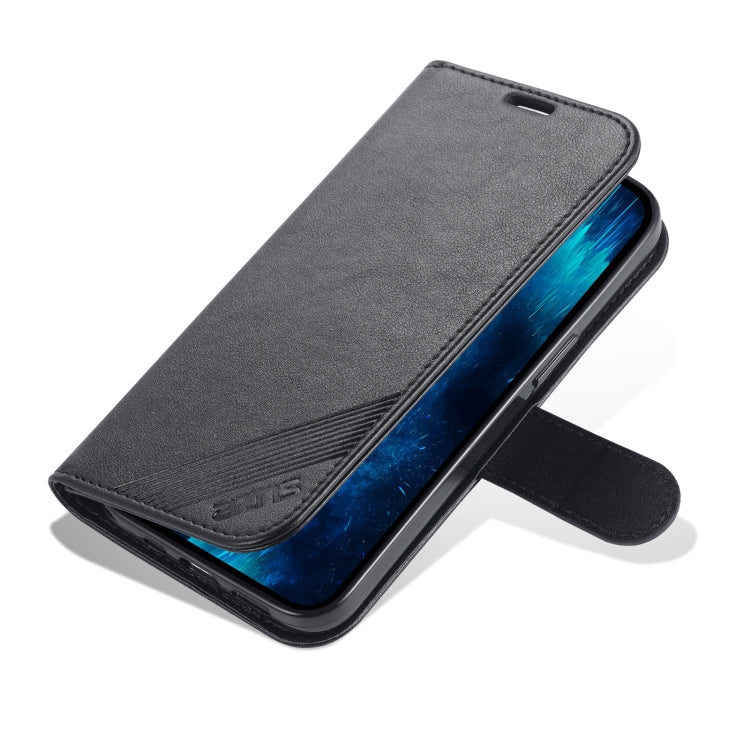 For iPhone 13 Pro Max AZNS Sheepskin Texture Horizontal Flip Leather Case with Holder & Card Slots & Wallet