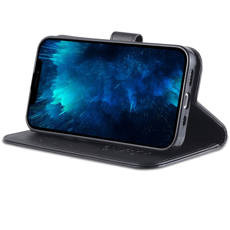 For iPhone 13 Pro Max AZNS Sheepskin Texture Horizontal Flip Leather Case with Holder & Card Slots & Wallet