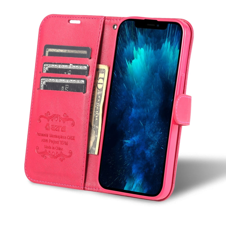 For iPhone 13 Pro Max AZNS Sheepskin Texture Horizontal Flip Leather Case with Holder & Card Slots & Wallet