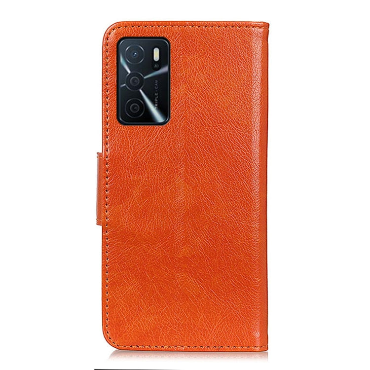 For OPPO A16 Nappa Texture Horizontal Flip Leather Case with Holder & Card Slots & Wallet